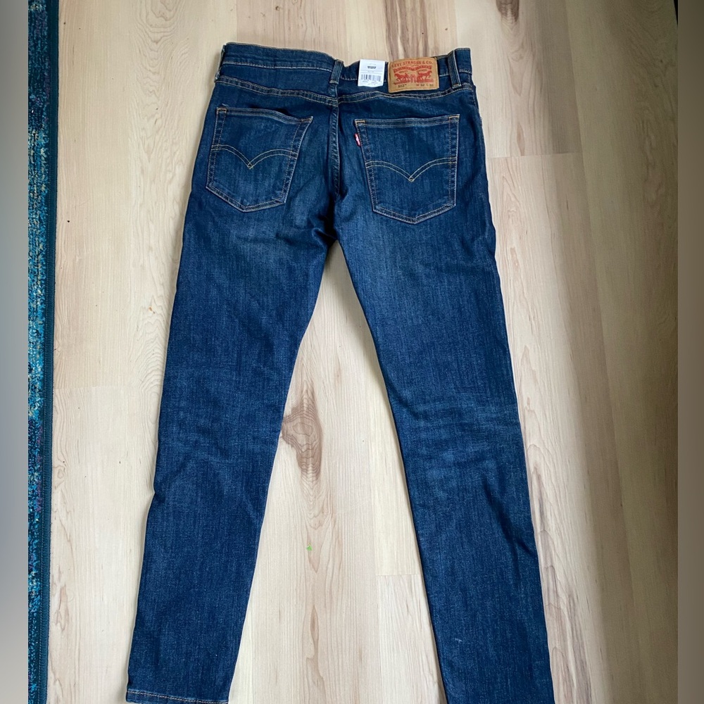 Levi's Men's Dark Blue Skinny Jeans